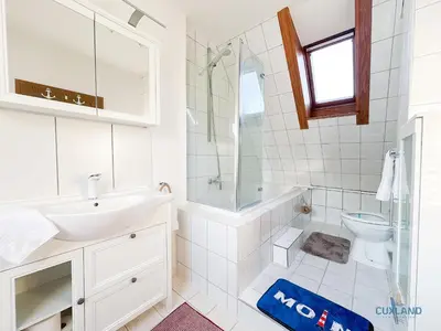 Ein Badezimmer in der Unterkunft Ferienwohnung Uttied