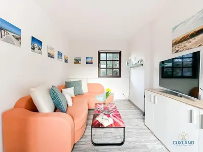 TV/Unterhaltungsangebot in der Unterkunft Ferienwohnung Uttied