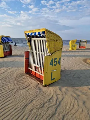 Ein Strand an oder in der Nähe der Ferienwohnung