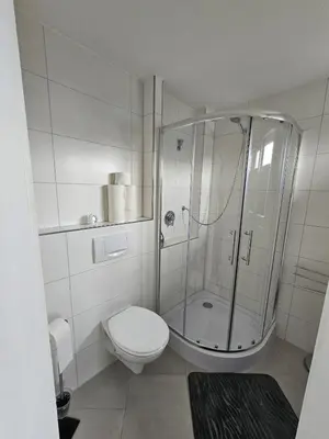 Ein Badezimmer in der Unterkunft Feienhaus Meeresbrise
