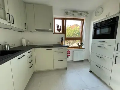 Küche/Küchenzeile in der Unterkunft Ferienhaus Uferweg