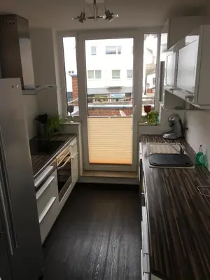 Küche/Küchenzeile in der Unterkunft City Marina 78