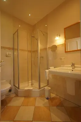 Ein Badezimmer in der Unterkunft Aparthotel Am Meer