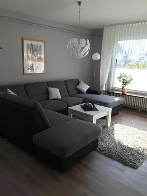 Ein Sitzbereich in der Unterkunft Andrea EG