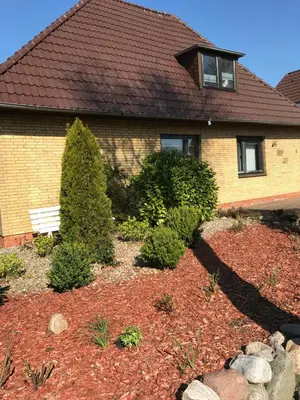 Ein Garten an der Unterkunft Andrea OG