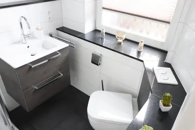 Ein Badezimmer in der Unterkunft Appartementhaus Kogge