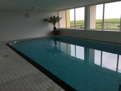 Der Swimmingpool an oder in der Nähe von Am Sahlenburger Strand - Wohnung 4
