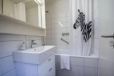 Ein Badezimmer in der Unterkunft Frische Brise 11.06