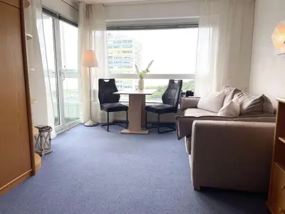 Ein Sitzbereich in der Unterkunft Frische Brise 09.08