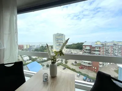 Ein Balkon oder eine Terrasse in der Unterkunft Frische Brise 09.08