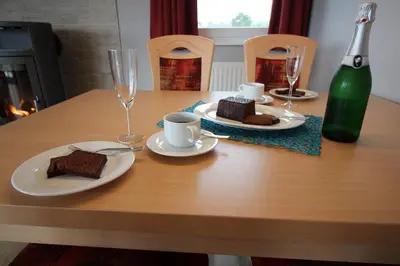 Getränke in der Unterkunft Ferienhaus Nixe7