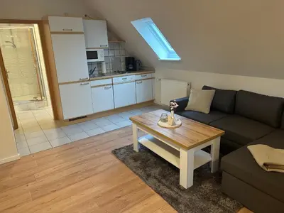 Küche/Küchenzeile in der Unterkunft Landgasthof 