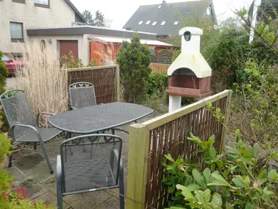 Ein Garten an der Unterkunft 