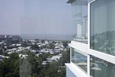 Ein Balkon oder eine Terrasse in der Unterkunft Frische Brise 06.01