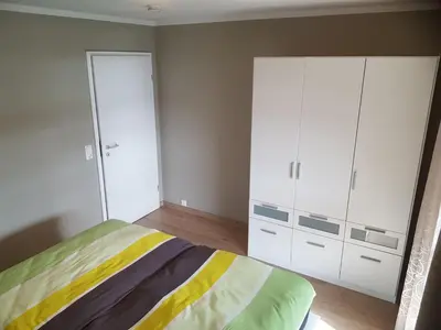 Ein Bett oder Betten in einem Zimmer der Unterkunft Haus Horizont