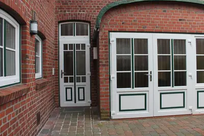 Eine Fassade oder ein Eingang zu Apartment Nuske
