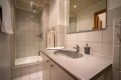 Ein Badezimmer in der Unterkunft Seemeile