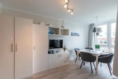 Küche/Küchenzeile in der Unterkunft Haus Knechtsand, Whg 438