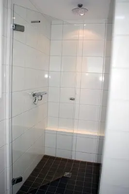 Ein Badezimmer in der Unterkunft Ferienwohnung dat witte hus 2