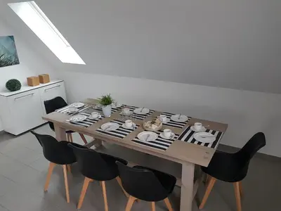 Grundriss der Unterkunft Ferienwohnung dat witte hus 2