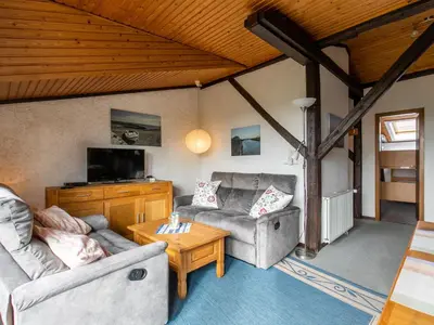 TV/Unterhaltungsangebot in der Unterkunft Apartment Nordsee-Ferienhaus-3 by Interhome