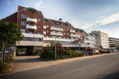 Das Gebäude in dem sich das Hotel befindet