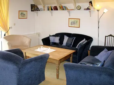 Ein Sitzbereich in der Unterkunft Holiday Home Cuxland Ferienpark-1 by Interhome