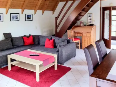 Ein Sitzbereich in der Unterkunft Holiday Home Cuxland Ferienpark-2 by Interhome