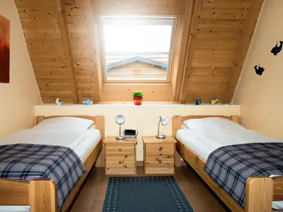 Ein Bett oder Betten in einem Zimmer der Unterkunft Holiday Home Cuxland Ferienpark-3 by Interhome