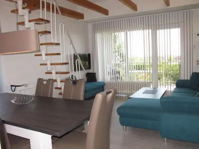 Ein Sitzbereich in der Unterkunft Apartment Cuxland Ferienpark-2 by Interhome