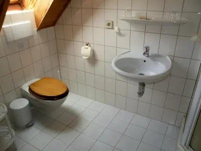 Ein Badezimmer in der Unterkunft Hotel Seemeile