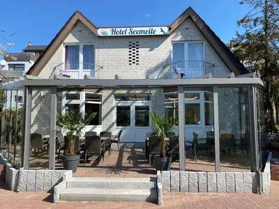 Das Gebäude in dem sich das Hotel befindet