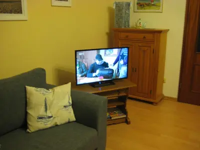 TV/Unterhaltungsangebot in der Unterkunft Am Hafen IS