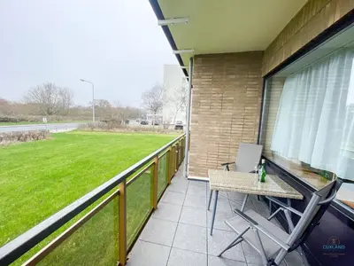 Ein Garten an der Unterkunft Urlaub in 1. Strandreihe