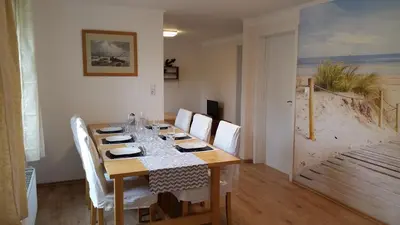 Grundriss der Unterkunft Ferienwohnung Waterkant