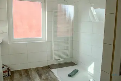 Ein Badezimmer in der Unterkunft Ferienwohnung Schmidt
