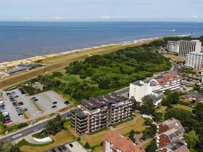 Ein allgemeiner Meerblick oder ein Meerblick von der Ferienwohnung aus