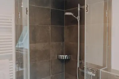 Ein Badezimmer in der Unterkunft Lagune No1
