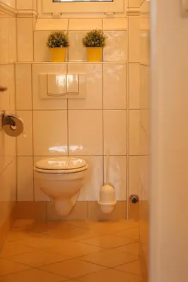 Ein Badezimmer in der Unterkunft Haus Wattenloeper