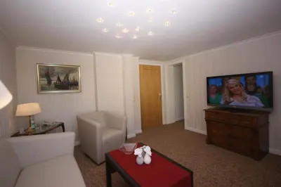 TV/Unterhaltungsangebot in der Unterkunft Hotel Beckröge