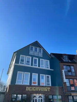 Das Gebäude in dem sich das Hotel befindet