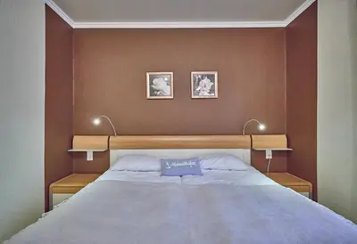 Ein Bett oder Betten in einem Zimmer der Unterkunft Haus Nicole