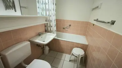 Ein Badezimmer in der Unterkunft Frische Brise 01.09