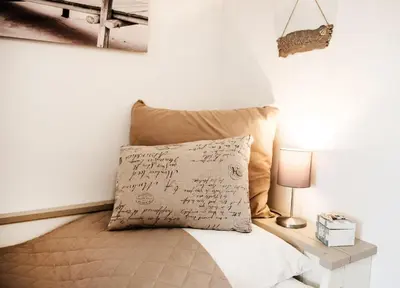 Ein Bett oder Betten in einem Zimmer der Unterkunft Perlekieker 1