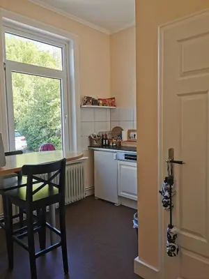 Küche/Küchenzeile in der Unterkunft Haus Deichvoigt