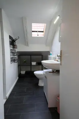 Ein Badezimmer in der Unterkunft Ferienwohnung Stöckel 2