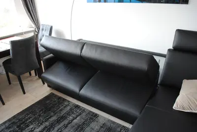 Ein Sitzbereich in der Unterkunft Terrassenhaus Penthouse-Wohnung 93
