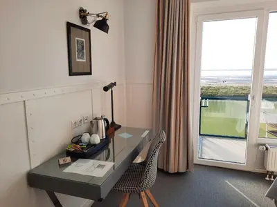 Kaffee-/Teezubehör in der Unterkunft Beachhotel Cuxhaven