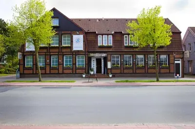 Das Gebäude in dem sich das Hotel befindet
