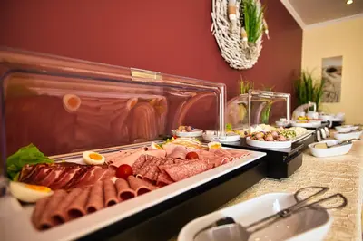 Essen im Hotel oder in der Nähe